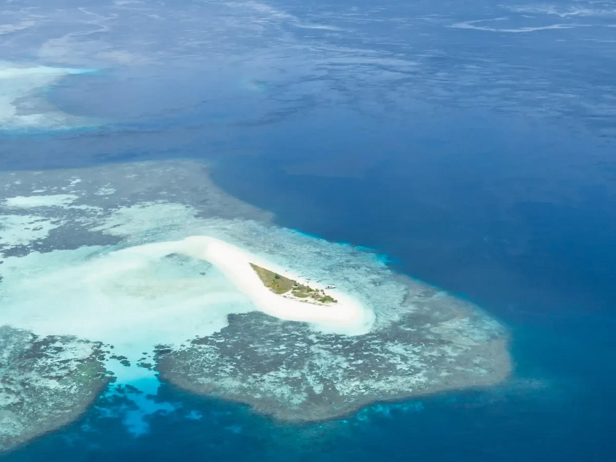 Hidden lagoons and beaches